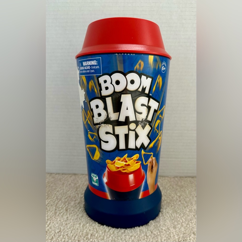Boom Blast Stix Game - The Explosive High Stacks Game - Family Game Night